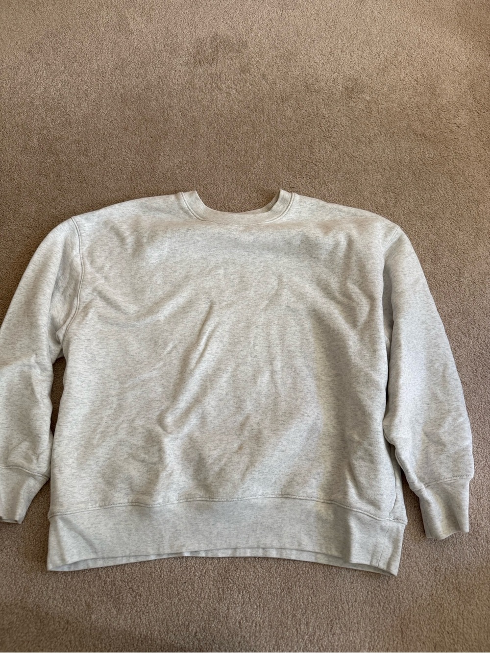 American Eagle Outfitters Crewneck Sweatshirt - Heather Gray